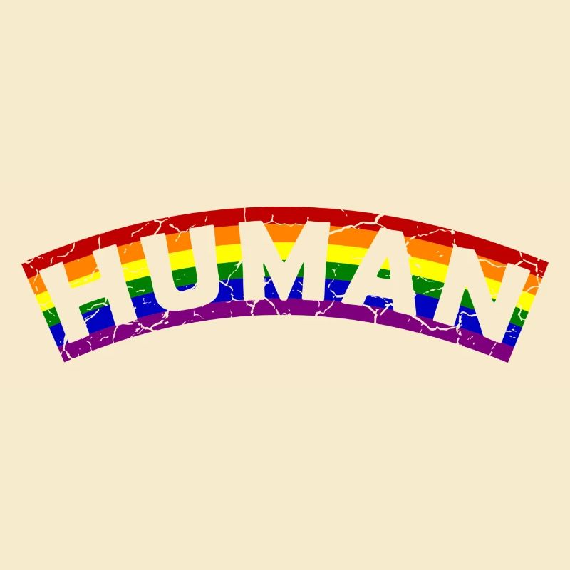 Conception du drapeau de la fierté humaine