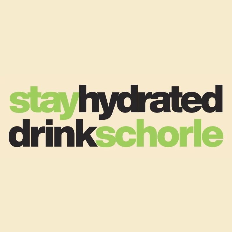 Stay hydrated - drink spritzer