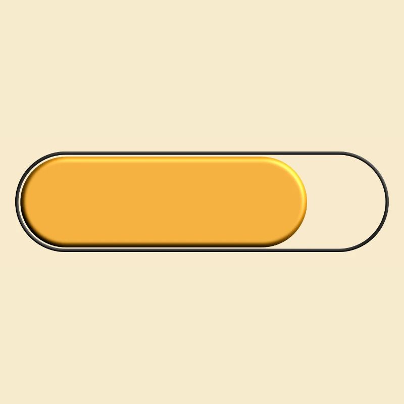 Small golden yellow gauge (loading)