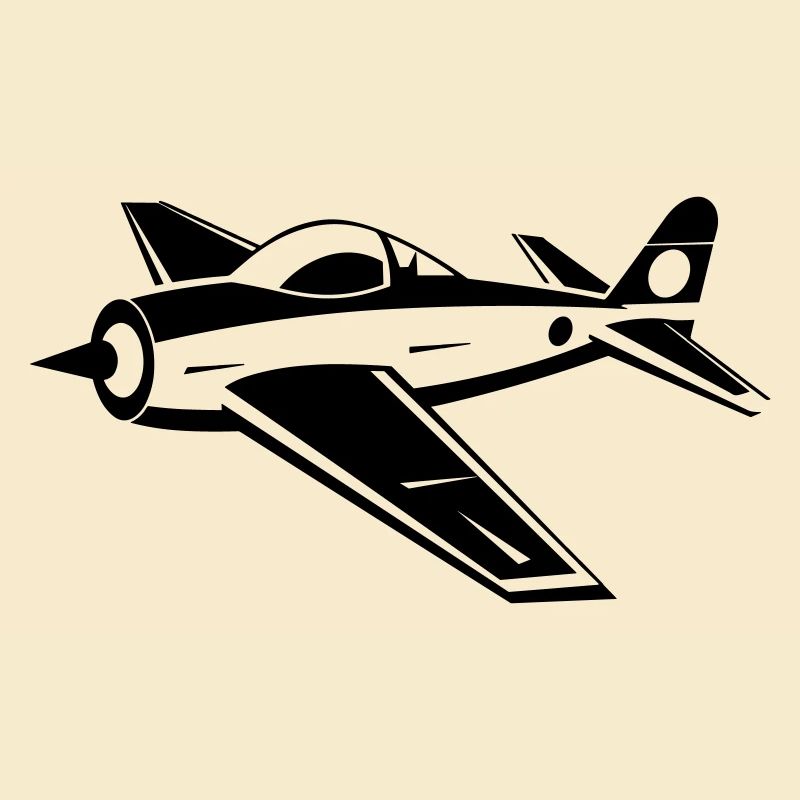 vintage fighter plane