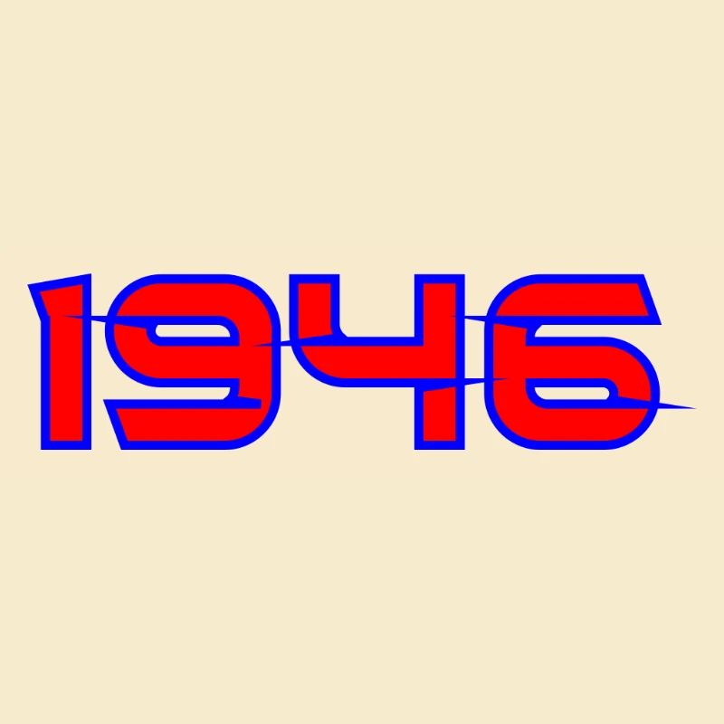 Conception des glyphes de 1946
