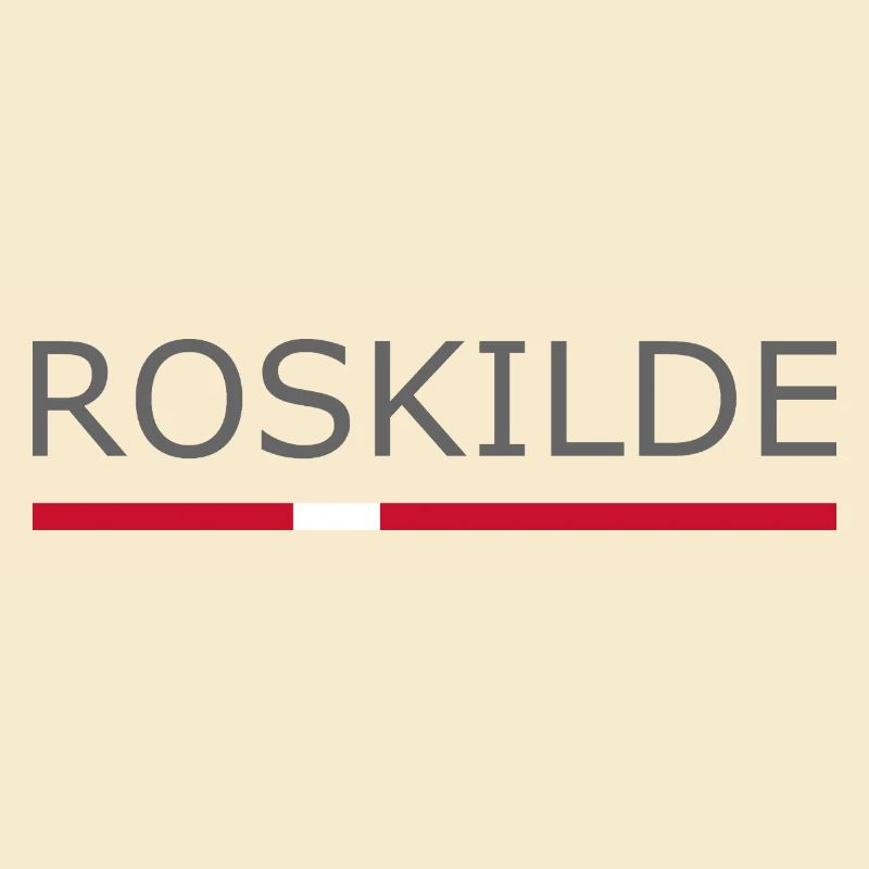Roskilde - Drapeau du Danemark - Dänemark