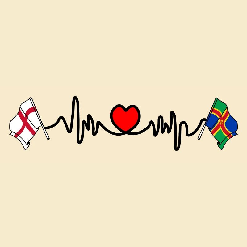 Drapeau du Lincolnshire + Drapeau anglais