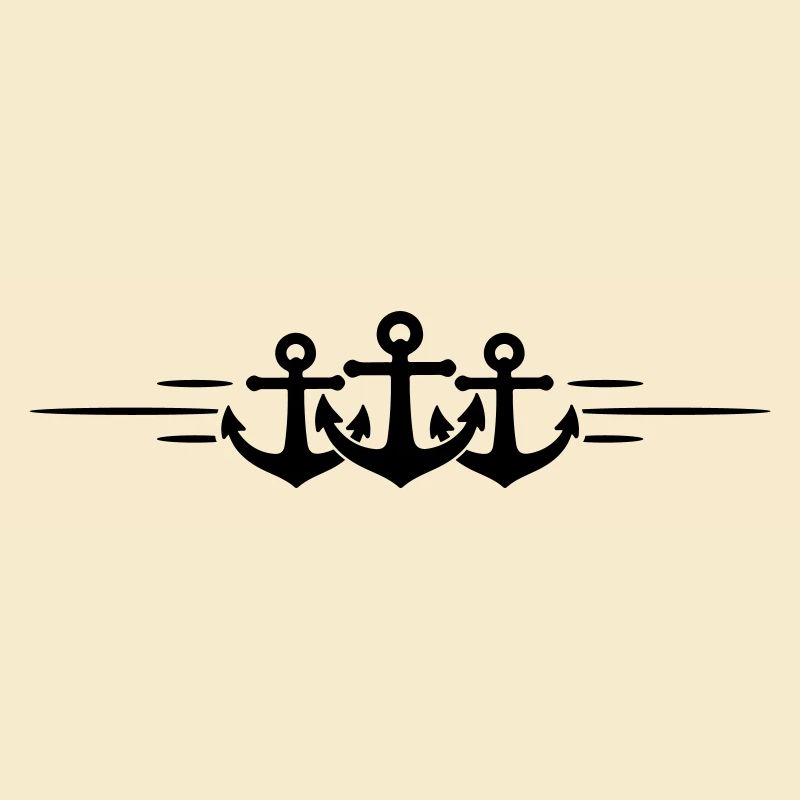 Anker Symbol Linie