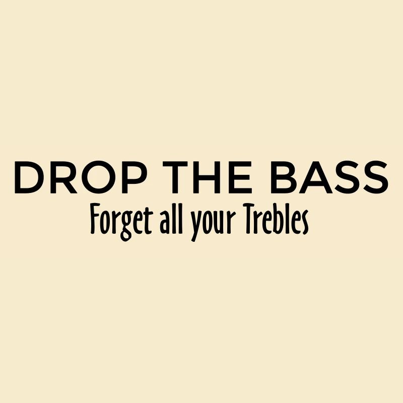 Drop the Bass Dubstep Drum and Bass Design