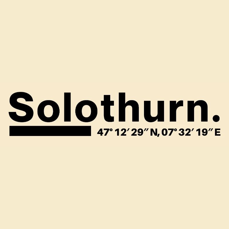Solothurn Koordinaten Kanton Schweiz