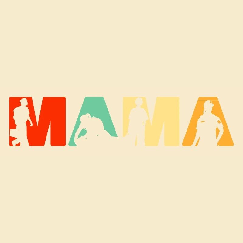 Paramédic Mama Retro EMT Premier intervenant EMS