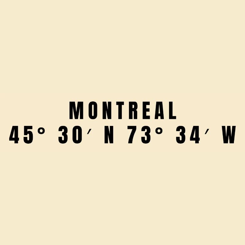 Montréal, Canada Coordonnées
