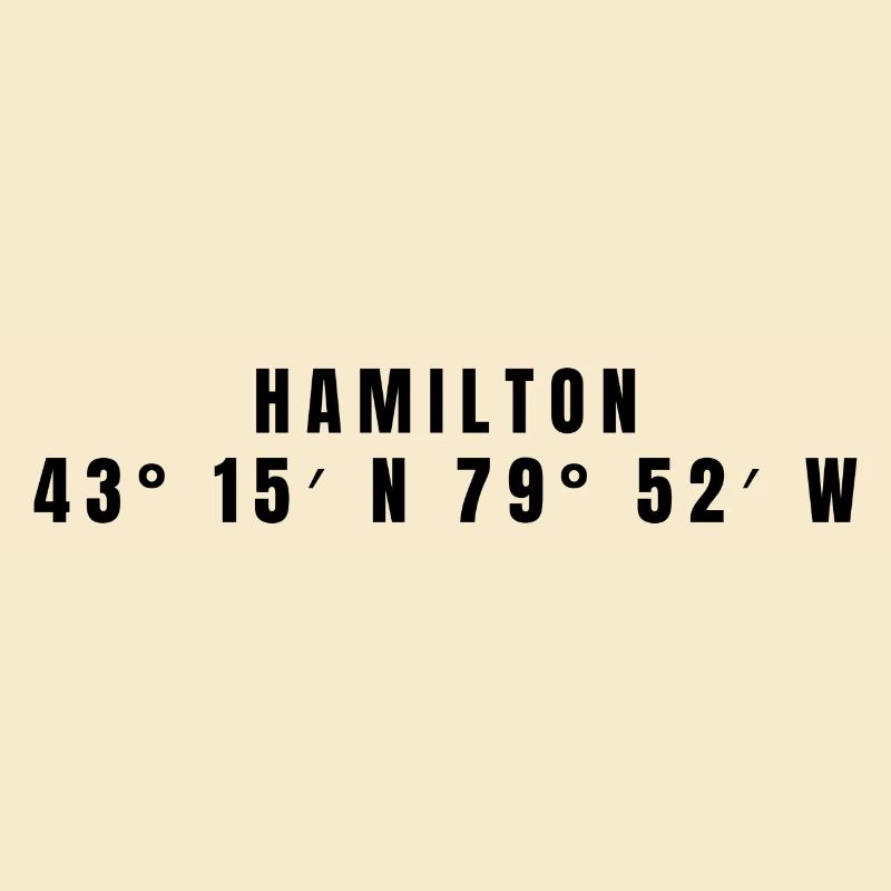 Coordonnées Hamilton, Canada
