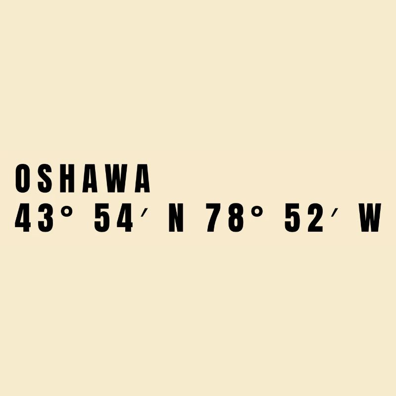 Oshawa, Canada Coordinates