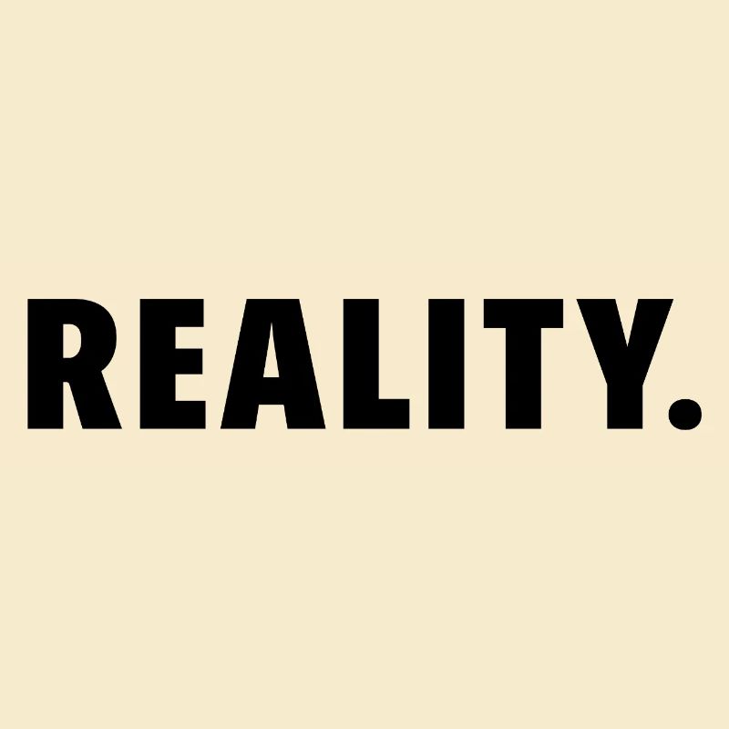 Réalité Typographie audacieuse