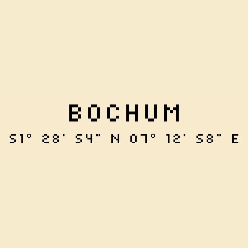 Coordonnées de Bochum