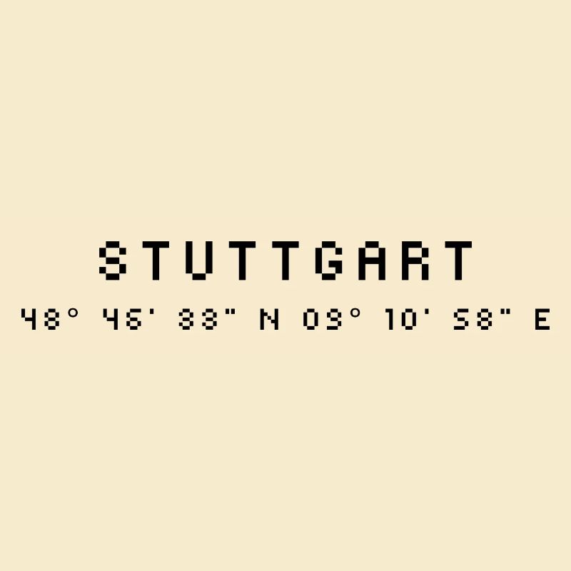 Coordonnées de Stuttgart