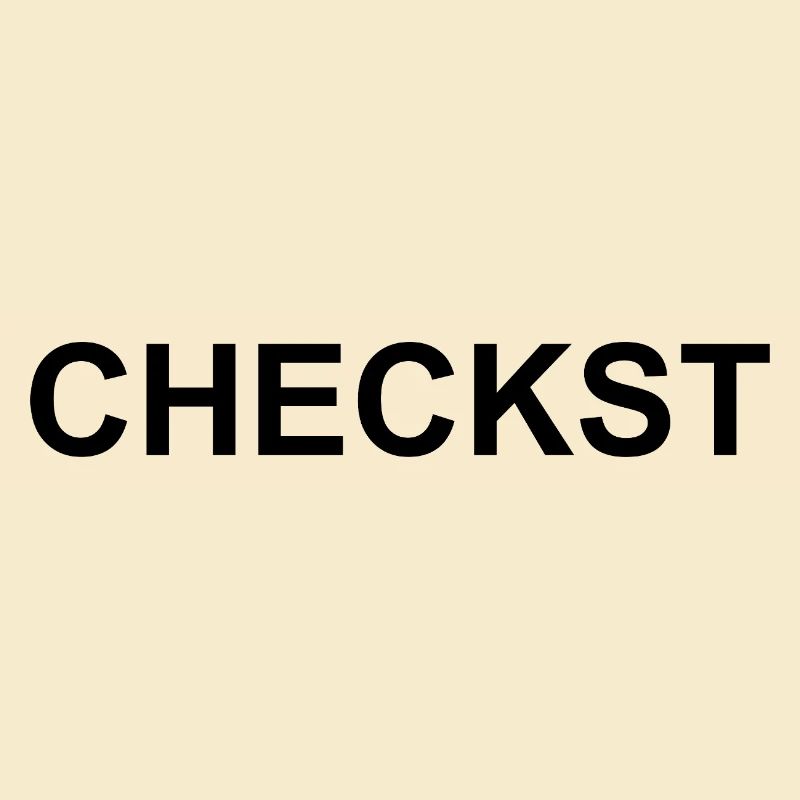 checkst schwarz