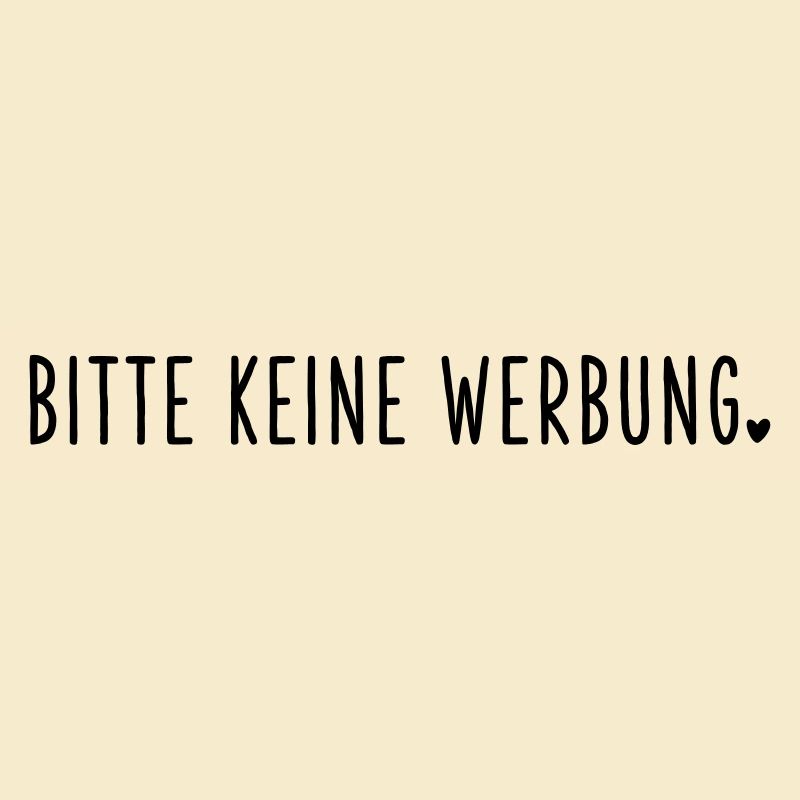 Bitte keine Werbung