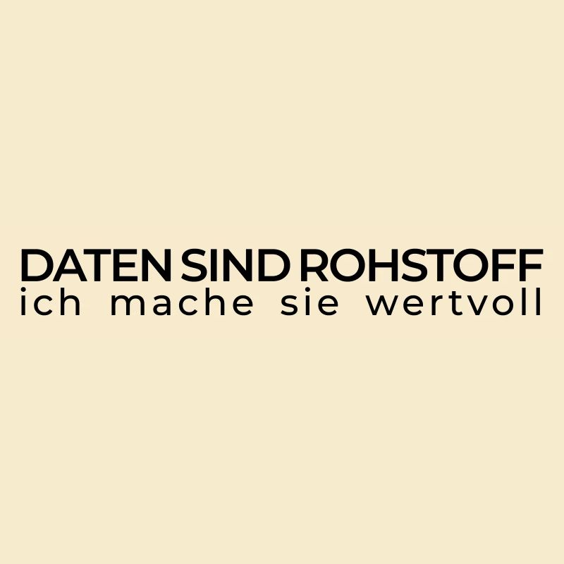 Daten sind Rohstoff – Data Engineer