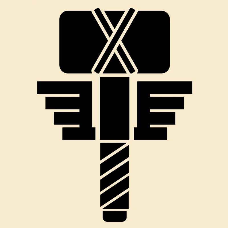 Thor Hammer – Wikinger Mjölnir Comic Superheld