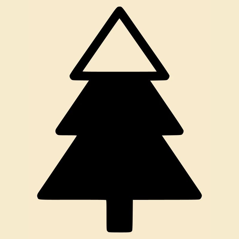  Tannenbaum Wald Silhouette