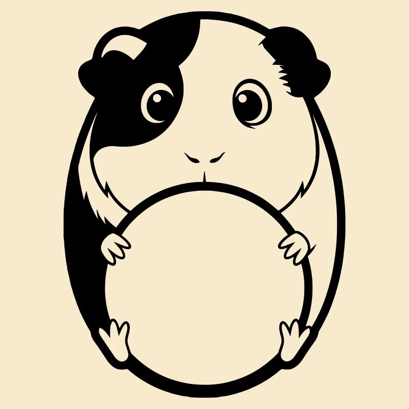 Dickes Meerschweinchen Comic