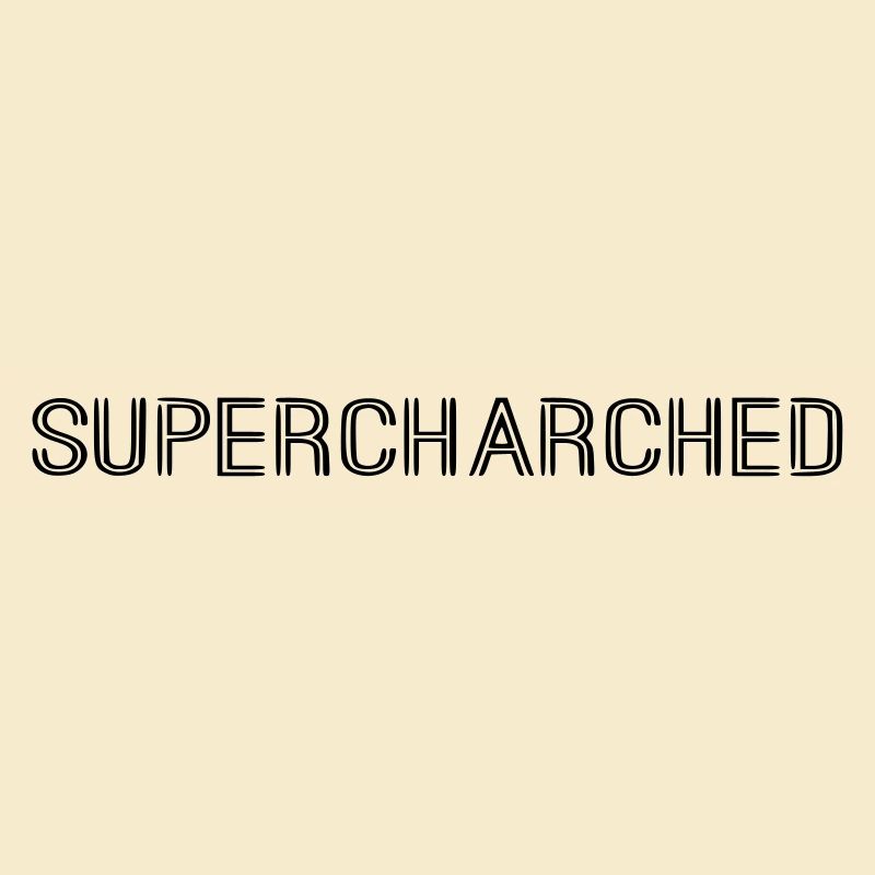 Lettrage SUPERCHARCHED