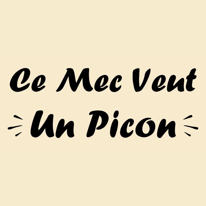 Ce mec veut un picon