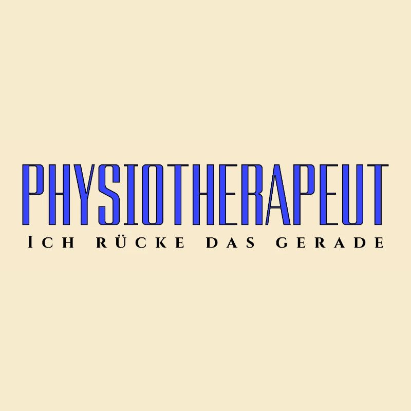 Physiotherapeut - Ich rücke das gerade