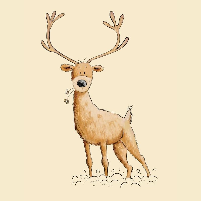Hirsch Reh Jagd Jäger Geschenk