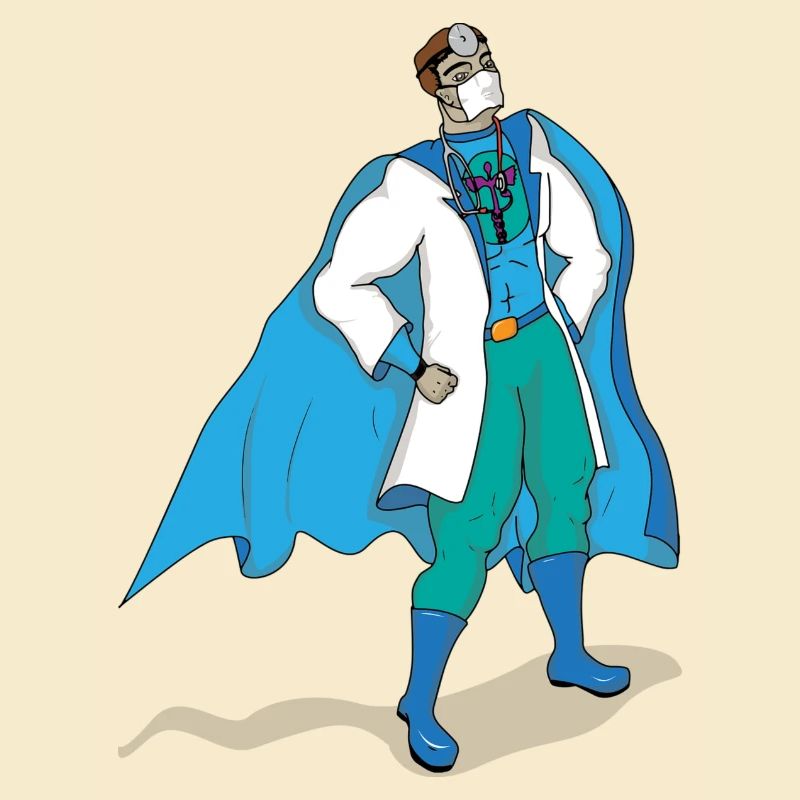 Arzt Doktor Doc Superheld