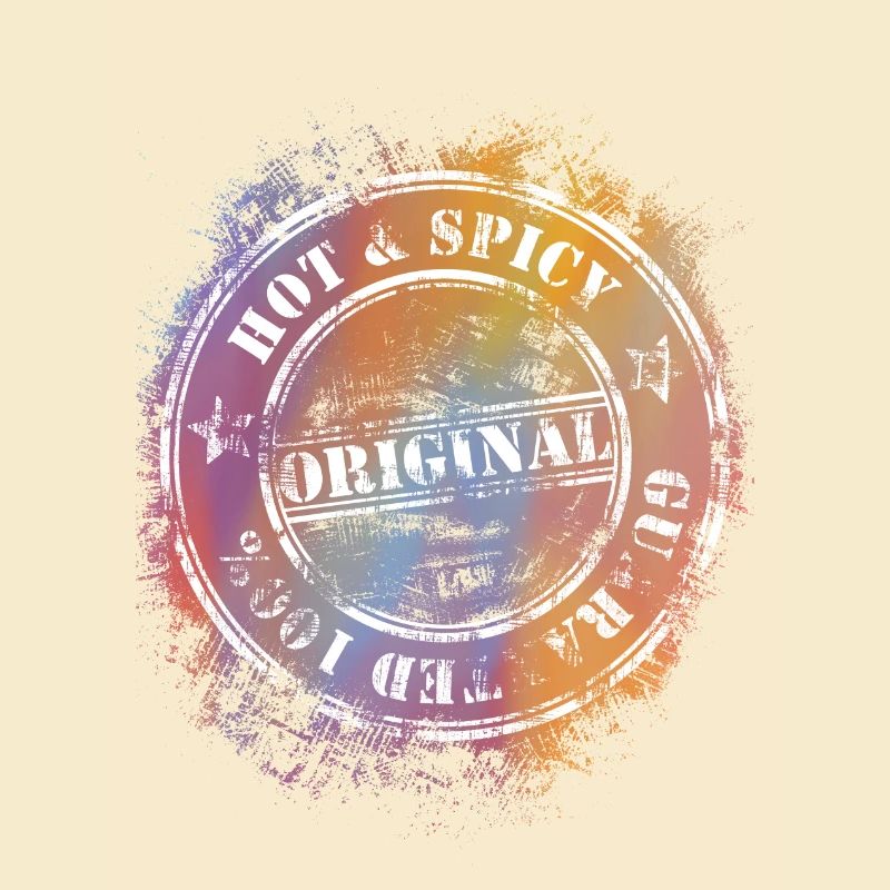 Original Hot & Spicy Farbklecks