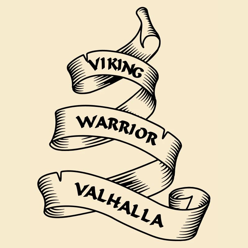 Wikinger Wimpel oder Banner transparent