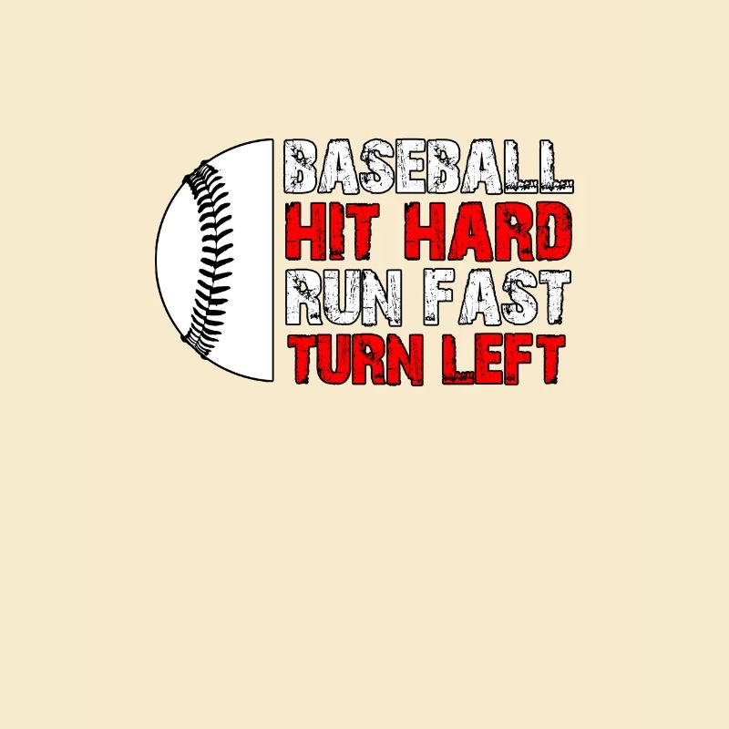 Baseball-Hektik Hit Hard Run Fast