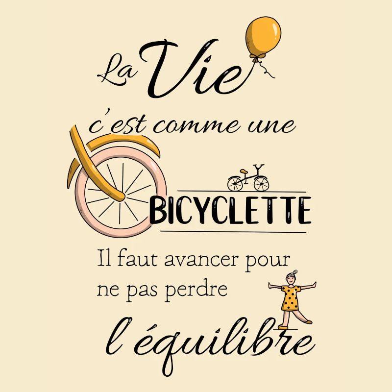 Equilibre et bicyclette