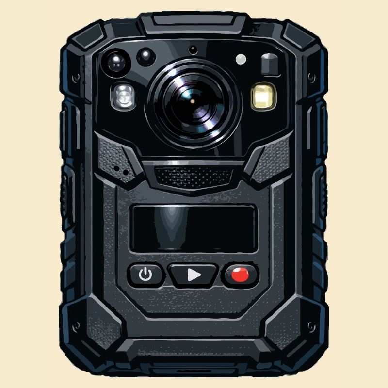 Rugged Action Cam Illustration