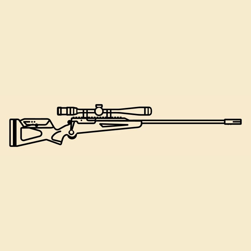 Fusil de chasse sniper