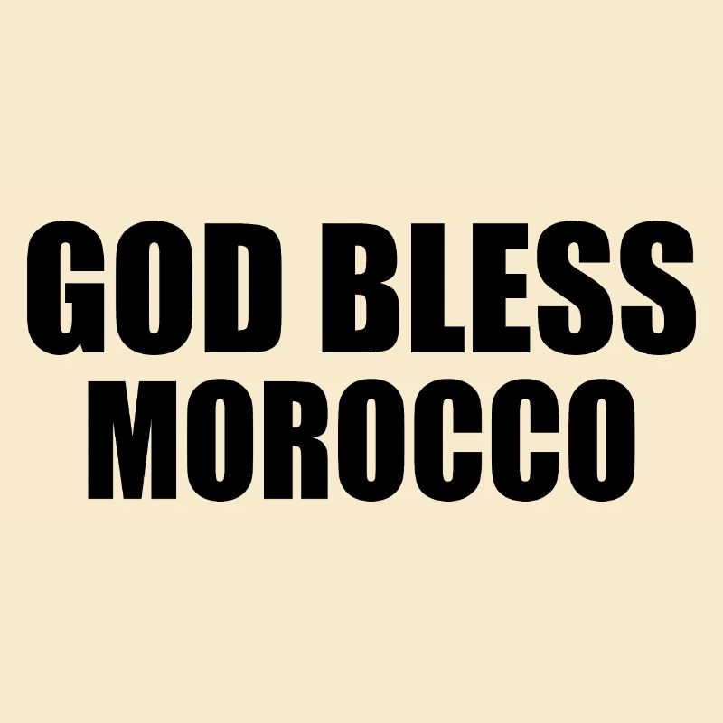 God bless morocco