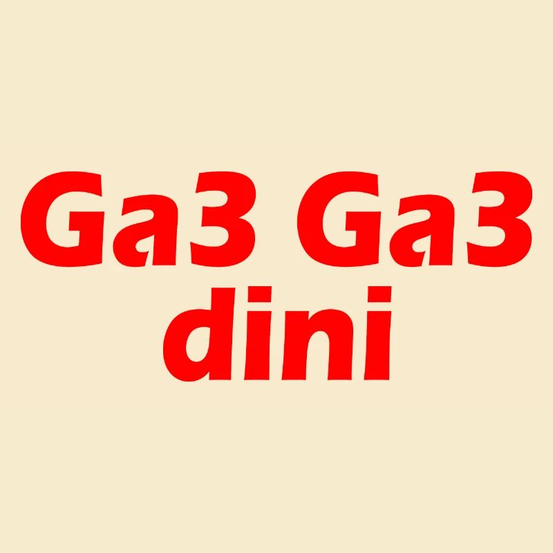 Ga3 ga3 dini