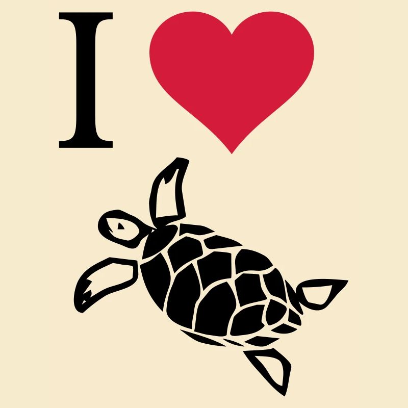 I love turtles