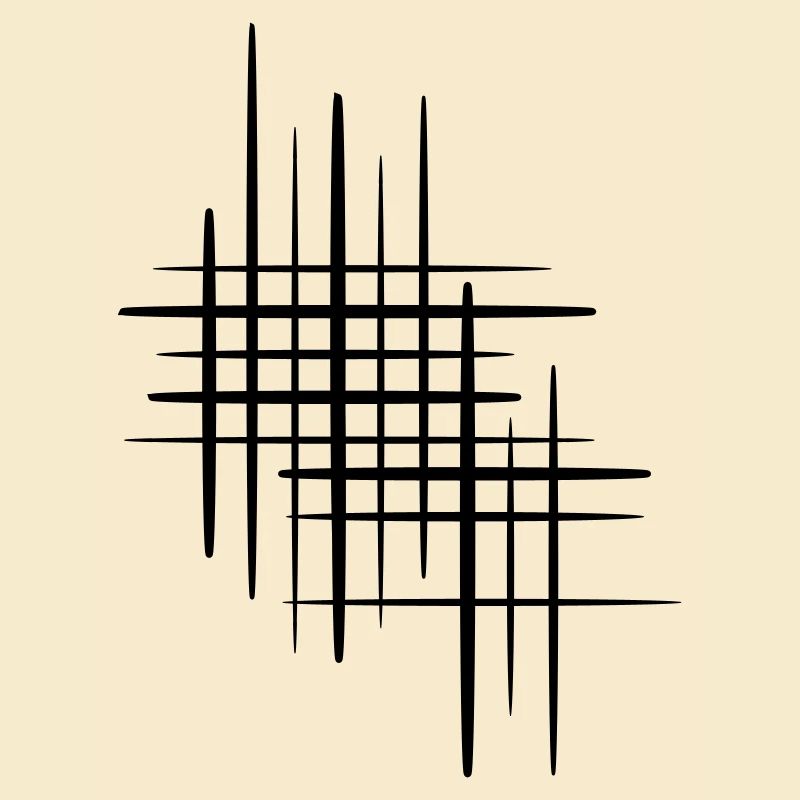 Lines grid abstract