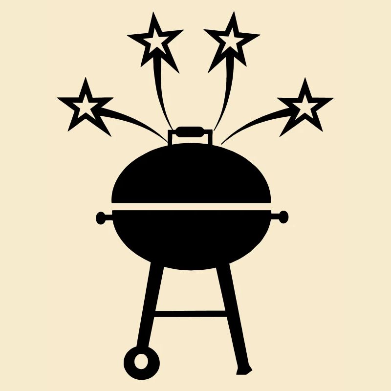BBQ avec étoiles