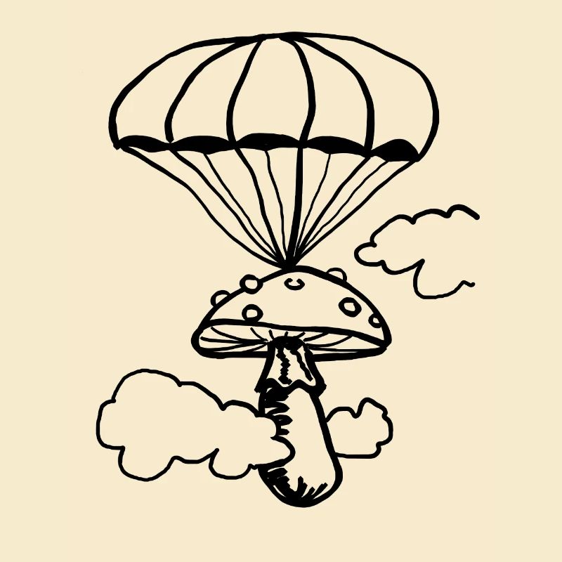 Champignon flottant