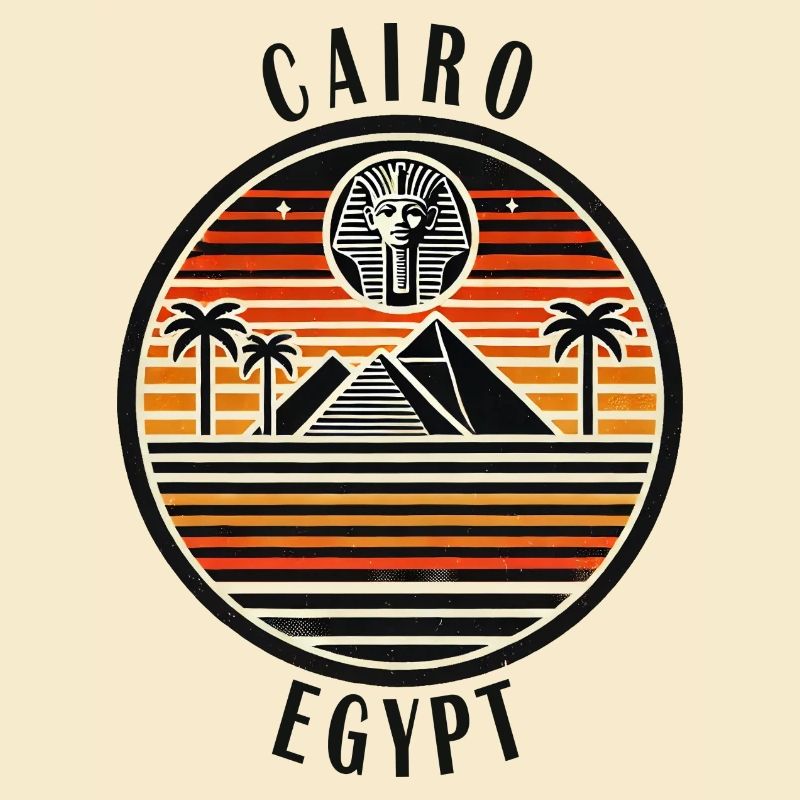Cairo Egypt pyramid design