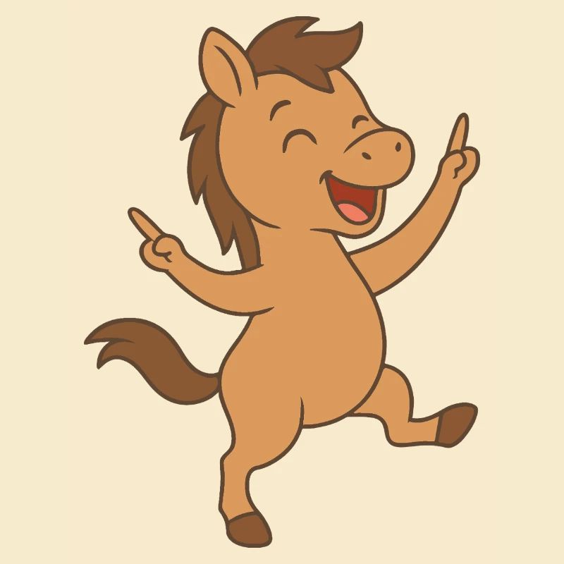 Dancing colt