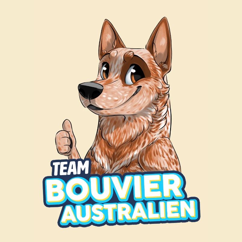 TEAM Bouvier Australien - Rouge