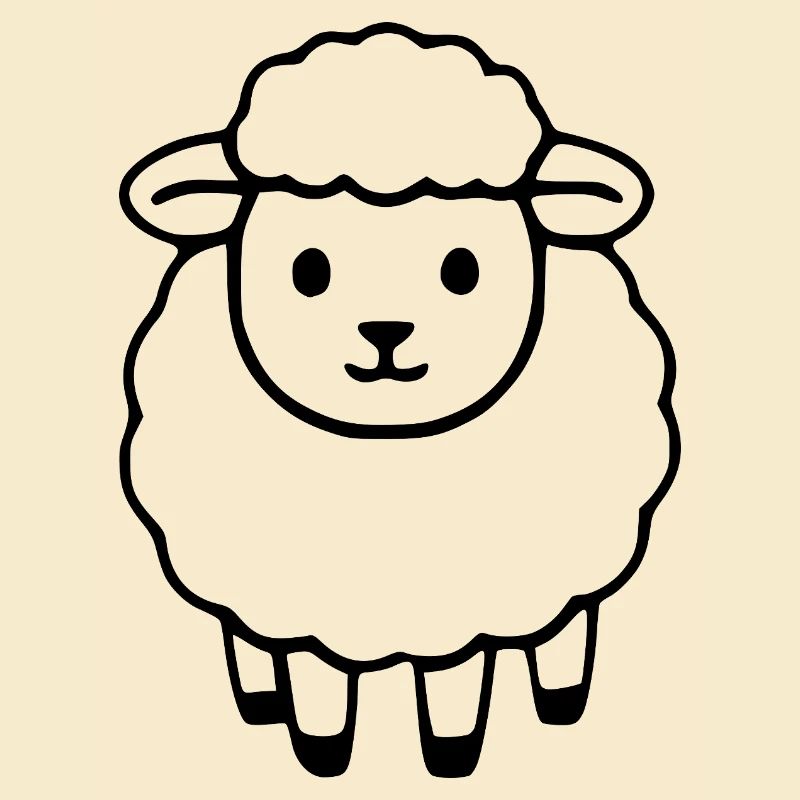 Schaf Schäfchen Lamm