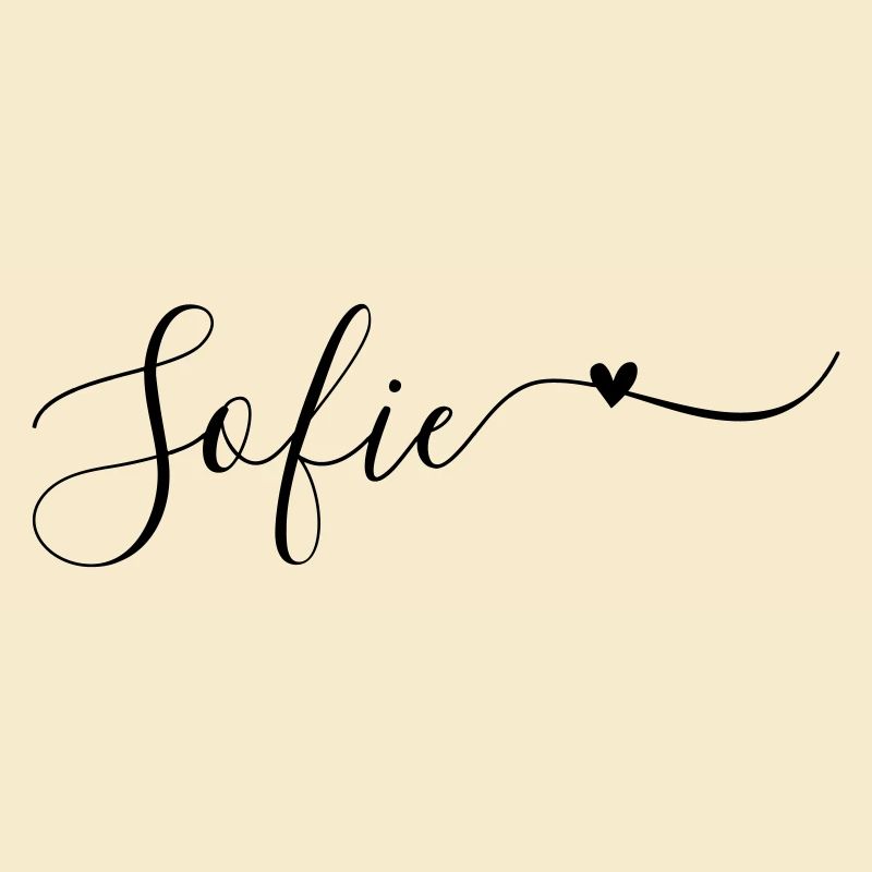 Sofie Name First Name Decorative