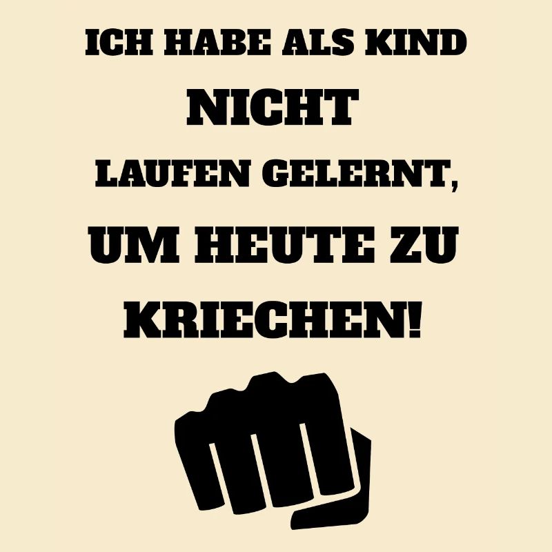Cooler Spruch