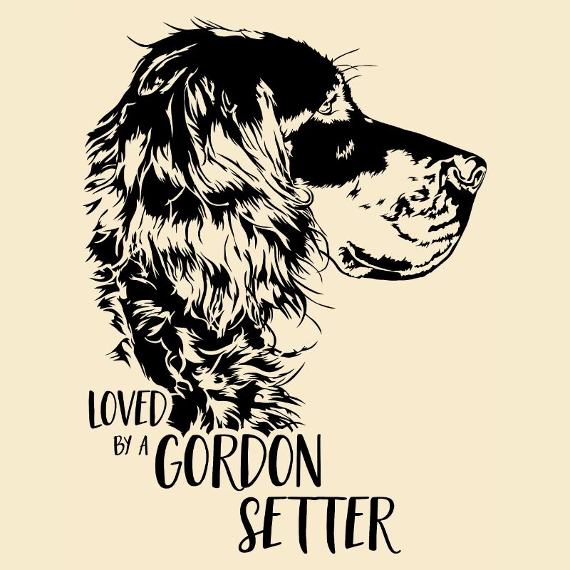 Aimé par un chien Gordon Setter Talking