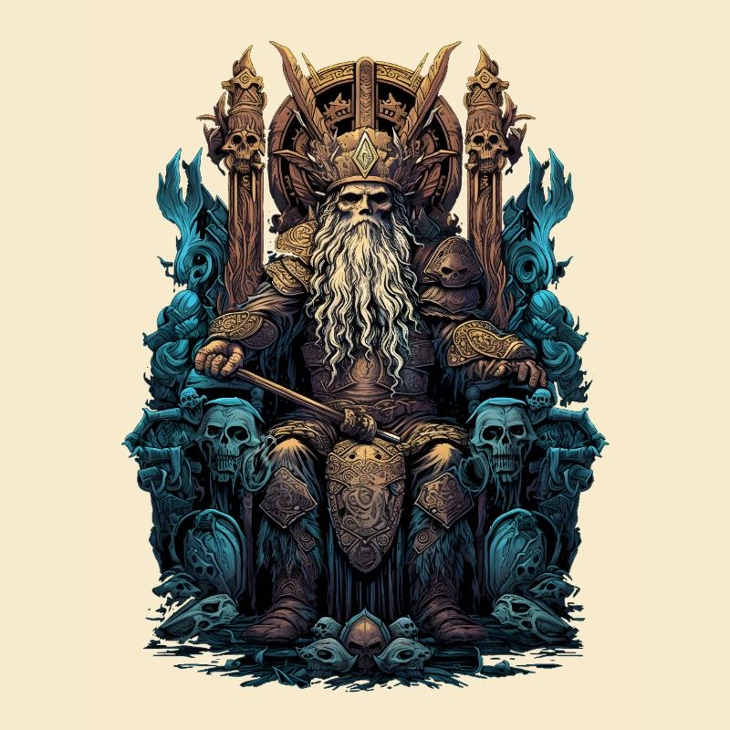 Vikings Odin Sons Trône Valhalla Valhalla
