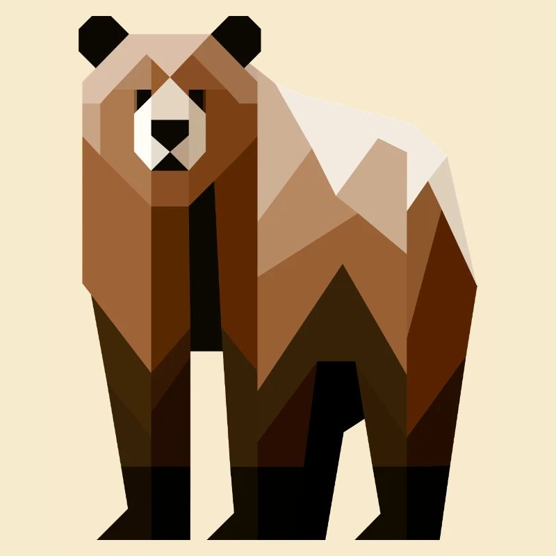 Geometric Bear