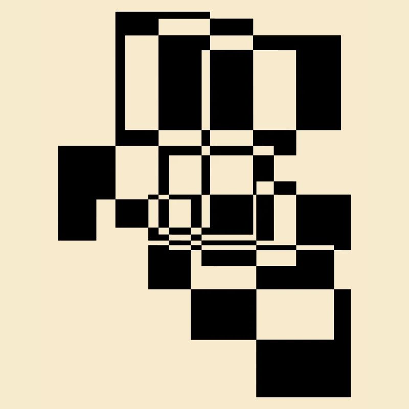 Abstrakte Formen und Muster Geschenk